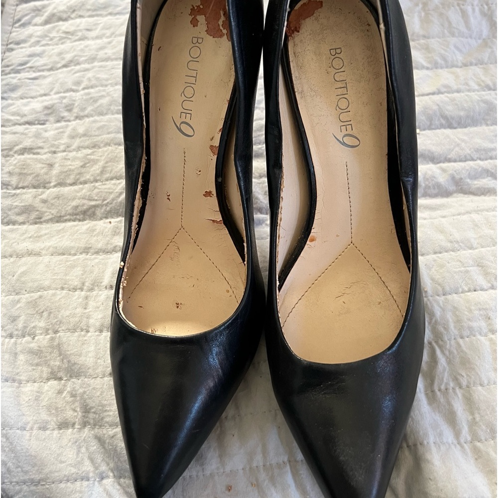 Pumps black pointy